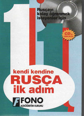 Rusça İlk Adım 1 (Cd'li) - Kutulu | Fono Yayınları (İnce Kapak)