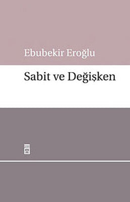 Sabit ve Değişken | Timaş Yayınları