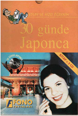 30 Günde Japonca CD'li - Kutulu | Fono Yayınları (İnce Kapak)