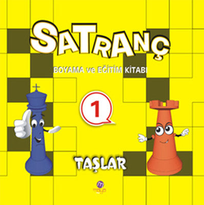 Satranç Boyama Kitabı 1 | Maya Kitap
