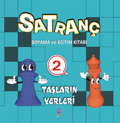 Satranç Boyama Kitabı 2 | Maya Kitap