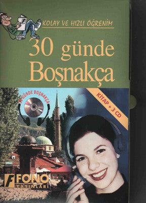 30 Günde Boşnakça CD'li Set | Fono Yayınları