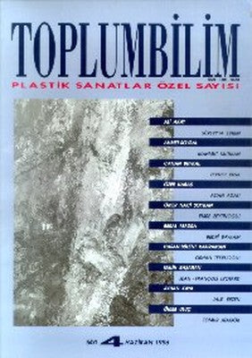 Toplumbilim Sayı: 4Plastik Sanatlar Özel Sayısı | Bağlam Yayıncılık
