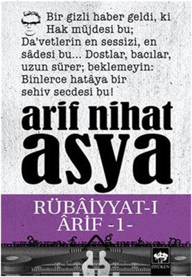 Rübaiyyat-ı Arif 1 | Ötüken Neşriyat Yayınları