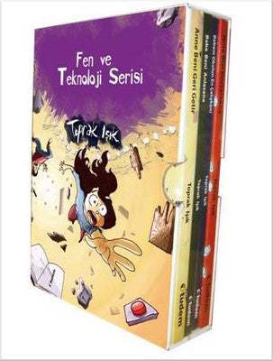 Fen ve Teknoloji Serisi Seti (4 Kitap) | Tudem Yayınları - Çocuk Kitapları Dizisi (İnce Kapak)