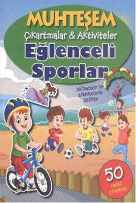 Muhteşem Çıkartmalar - Aktiviteler Eğlenceli Sporlar | Parıltı Yayınları