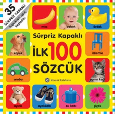 Sürpriz Kapaklı İlk 100 Sözcük | Remzi Kitabevi