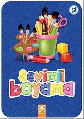 Sevimli Boyama - Lacivert | Altın Kitaplar