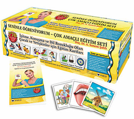 Seninle Öğreniyorum - Çok Amaçlı Eğitim Seti | Güneş Tıp Kitabevleri (İnce Kapak)