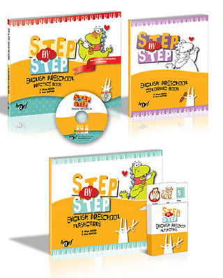 Step By Step Prescholl Book | Harf Eğitim Yayıncılık