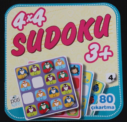 4 x 4 Sudoku - 4 | Pötikare Yayınları