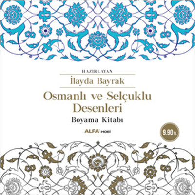 Osmanlı ve Selçuklu Desenleri Boyama Kitabı | Alfa Yayınları
