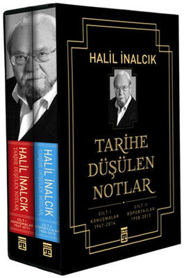 Tarihe Düşülen Notlar - 2 Cilt Takım Kutulu | Timaş Yayınları