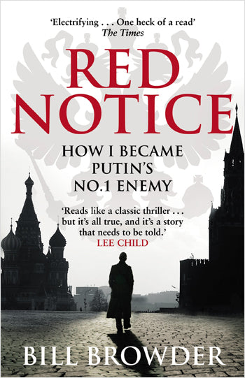 Red Notice - Bill Browder kitap kapağı