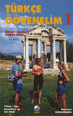 Türkçe Öğrenelim 1 - Turkca - Azarica Kömakci Kitabı - Anahtar Kitap | Engin