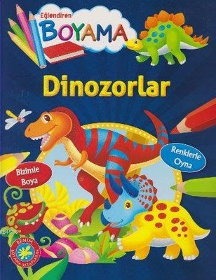Eğlendiren Boyama - Dinozorlar | Parıltı Yayınları