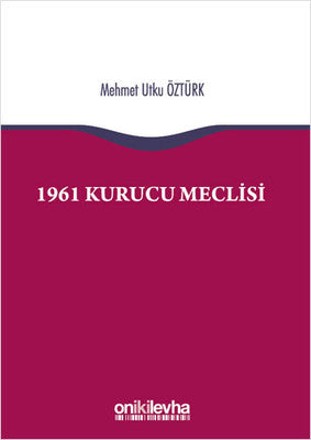 1961 Kurucu Meclisi | On İki Levha Yayıncılık