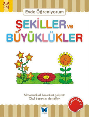 Evde Öğreniyorum - Şekiller ve Büyüklükler | Mavi Kelebek
