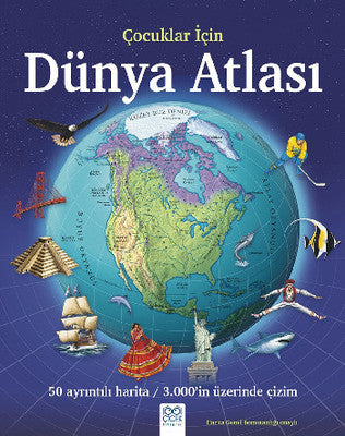 Çocuklar İçin Dünya Atlası | 1001 Çiçek