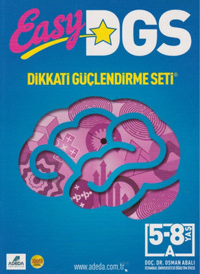 Easy DGS Dikkati Güçlendirme Seti 5-8 Yaş A | Adeda (İnce Kapak)