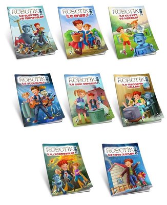 Robotik 8 Kitap Takım | Damla Yayınevi