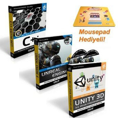 Oyun Programlama Seti 3-3 Kitap Takım | Kodlab (İnce Kapak)
