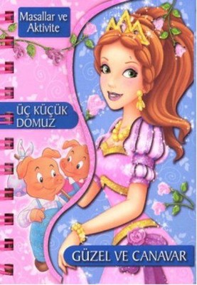 Üç Küçük Domuz-Güzel ve Canavar | Çiçek Yayıncılık