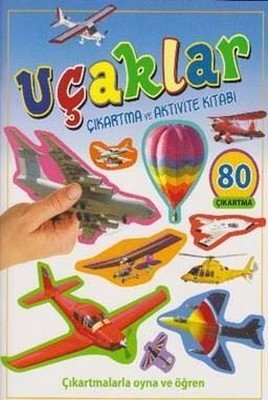 Uçaklar Çıkartma ve Aktivite Kitabı | Parıltı Yayınları