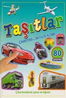 Taşıtlar Çıkartma ve Aktivite Kitabı | Parıltı Yayınları