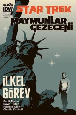 Maymunlar Gezegeni-Kapak B | Presstij Kitap