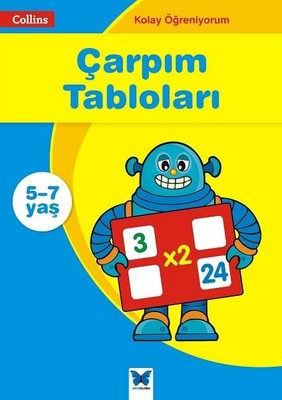 Çarpım Tabloları 5-7 Yaş | Mavi Kelebek
