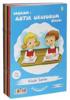 1.Sınıf Yaşasın! Artık Okuyorum Dizisi-8 Kitap Takım | Kaliteli Eğitim Yayınları (İnce Kapak)