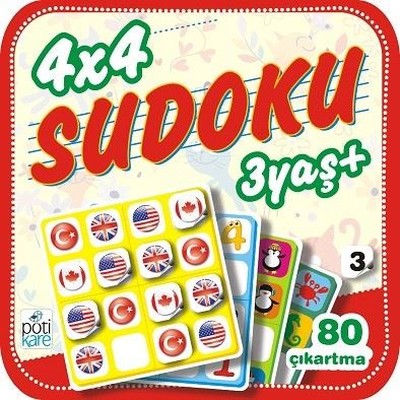 4X4 Sudoku-3 | Pötikare Yayınları