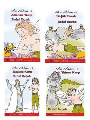 Arı Adam Seti-4 Kitap Takım | Özlem Yayınevi (İnce Kapak)