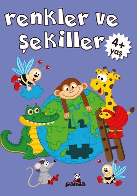 Renkler ve Şekiller 4+ Yaş | Panda