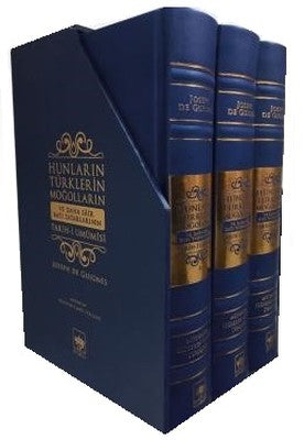 HunlarınTürklerin Moğolların ve Daha Sair Batı Tatarlarının Tarih-i Umumisi-3 Cilt Takım Kutulu | Ötüken Yayınları