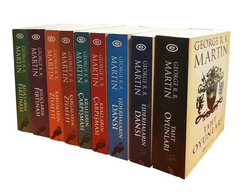 Game Of Thrones Taht Oyunları-9 Kitap Set-Özel Kutulu | Epsilon Yayınevi