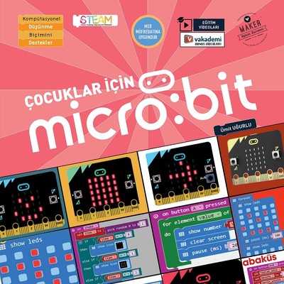 Çocuklar İçin Micro Bit Eğitim Videolu | Abaküs Kitap