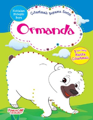 Ormanda-Çıkartmalı Boyama Serisi | Yumurcak Yayınları