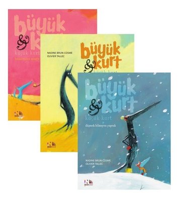 Büyük Kurt ve Küçük Kurt Üçlü Set-3 Kitap Takım | Nesin Yayınevi (İnce Kapak)