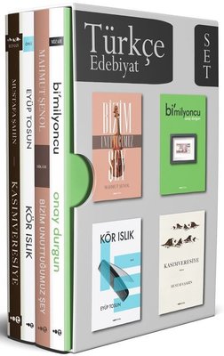 Türkçe Edebiyat Seti-4 Kitap Takım | Tefrika Yayınları (İnce Kapak)