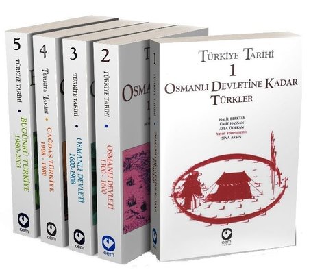 Türkiye Tarihi Seti-5 Kitap Takım | Cem Yayınevi