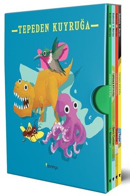 Tepeden Kuyruğa Seti-4 Kitap Takım | Domingo Yayınevi (İnce Kapak)