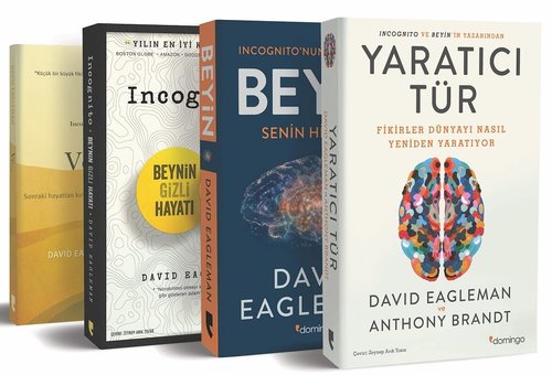 David Eagleman Seti-4 Kitap Takım | Domingo Yayınevi (İnce Kapak)