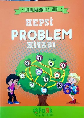Hepsi Problem Kitabı-İlkokul Matematik 1.Sınıf | Fark Yayınları