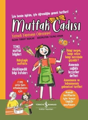Mutfak Cadısı Yemek Yapmayı Öğreniyor | İş Bankası Kültür Yayınları