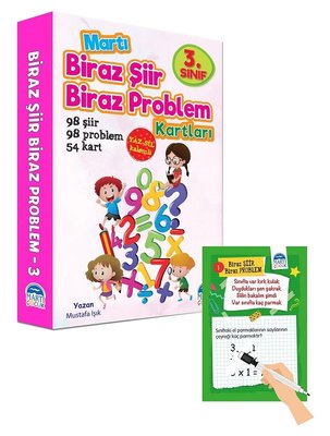 3.Sınıf Biraz Şiir Biraz Problem Kartları | Martı Yayınları
