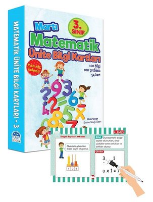 3.Matematik Ünite Bilgi Kartları | Martı Yayınları