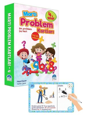 4.Sınıf Problem Kartları | Martı Yayınları