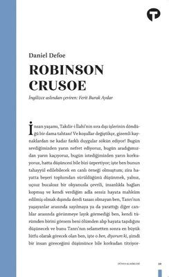 Robinson Crusoe | İş Bankası Kültür Yayınları - İş Çocuk Klasikleri